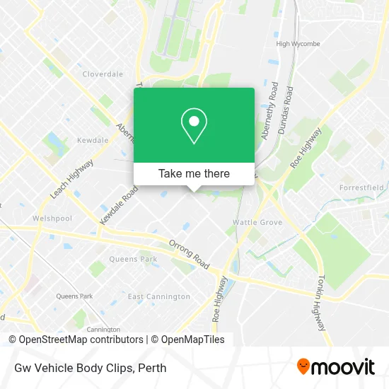 Gw Vehicle Body Clips map