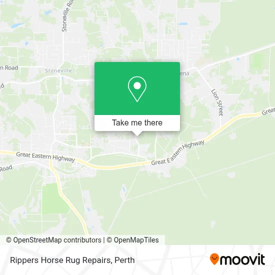 Rippers Horse Rug Repairs map