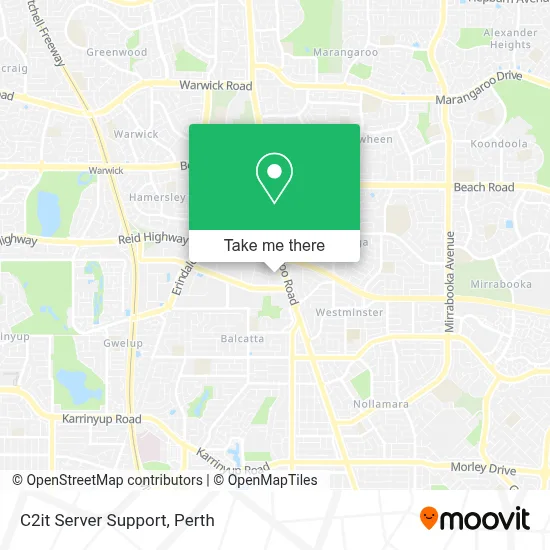 C2it Server Support map