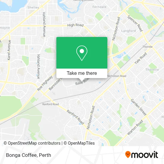 Mapa Bonga Coffee