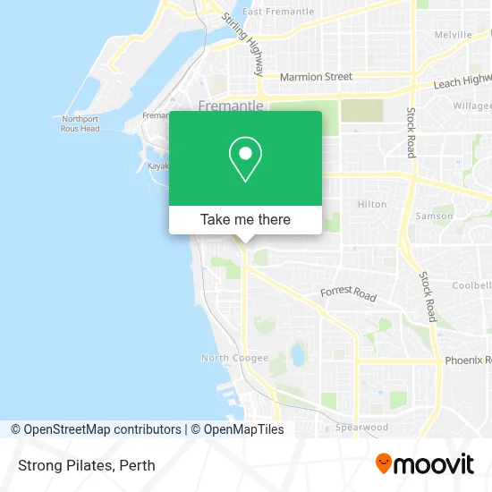 Mapa Strong Pilates