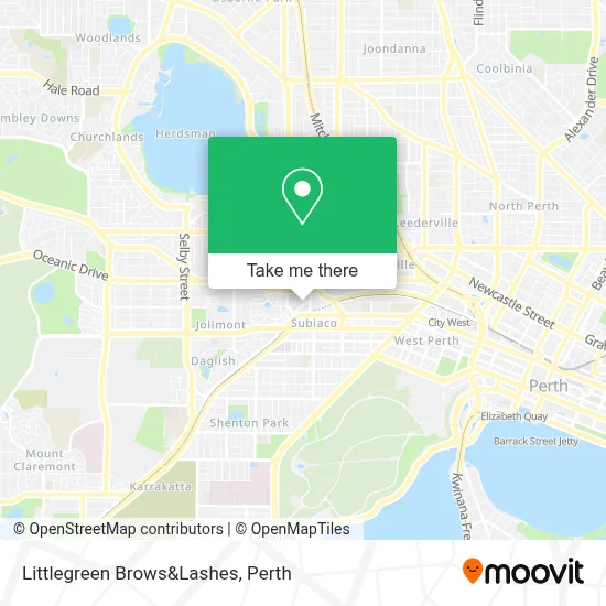 Mapa Littlegreen Brows&Lashes