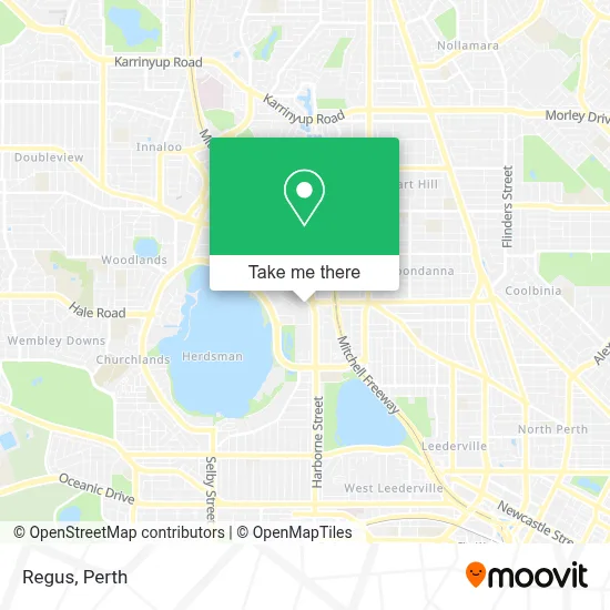 Mapa Regus