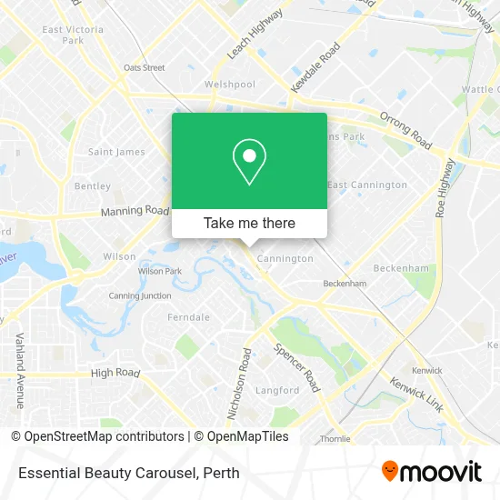 Mapa Essential Beauty Carousel