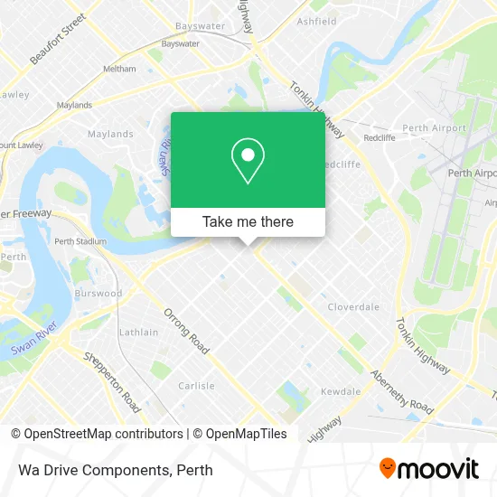 Wa Drive Components map