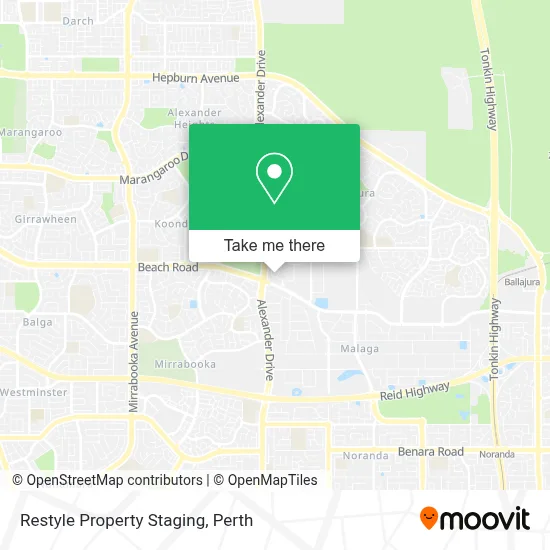 Restyle Property Staging map