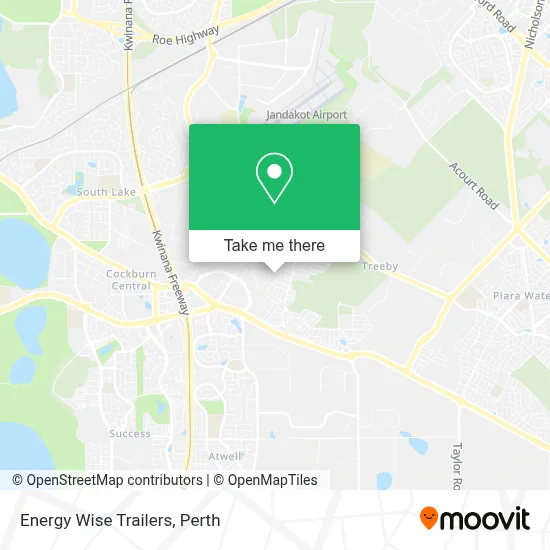 Mapa Energy Wise Trailers