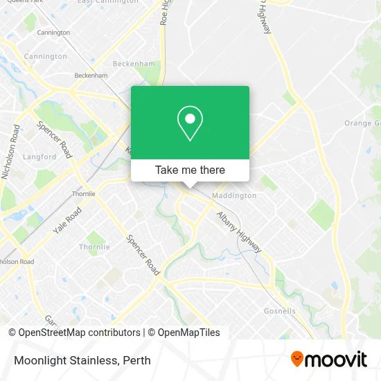 Mapa Moonlight Stainless