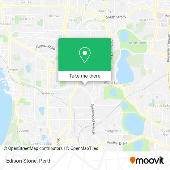 Edison Stone map