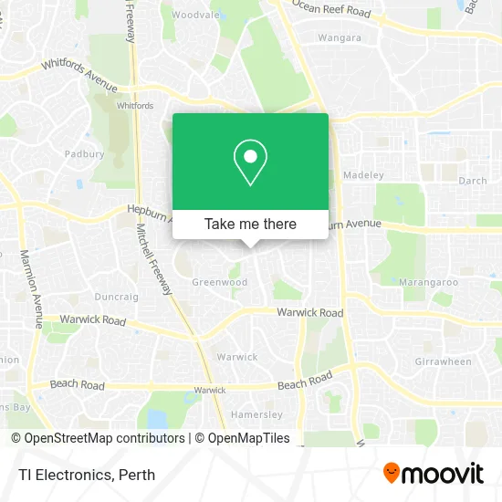 Mapa Tl Electronics
