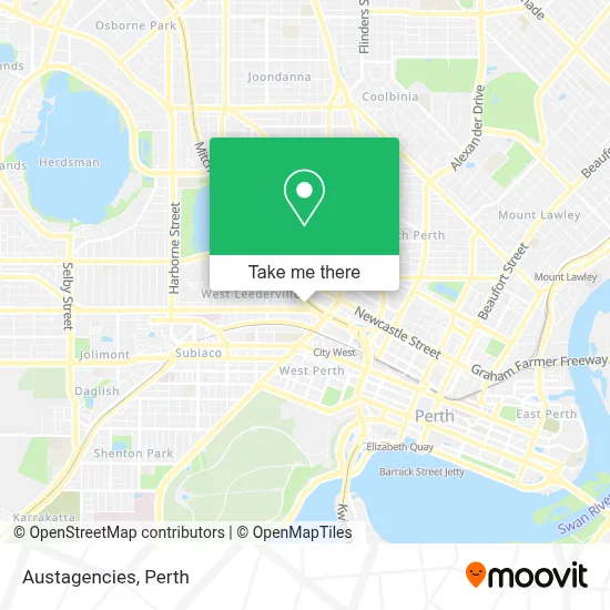 Mapa Austagencies