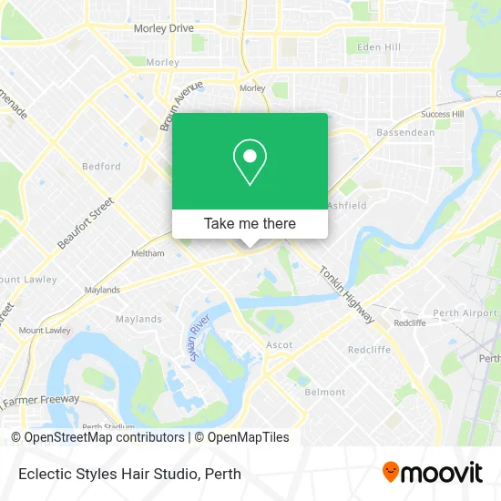 Mapa Eclectic Styles Hair Studio