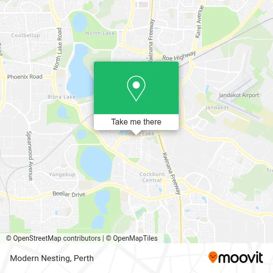 Modern Nesting map