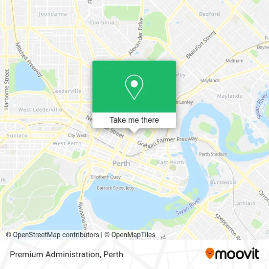 Mapa Premium Administration
