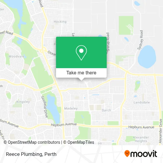 Mapa Reece Plumbing