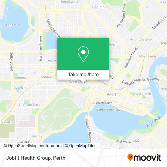 Mapa Jobfit Health Group