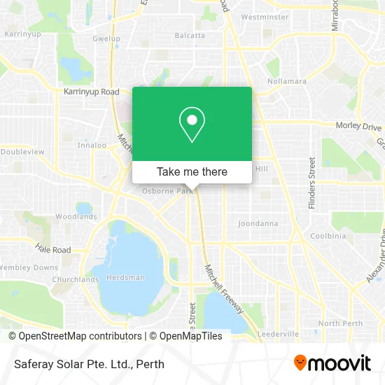 Mapa Saferay Solar Pte. Ltd.