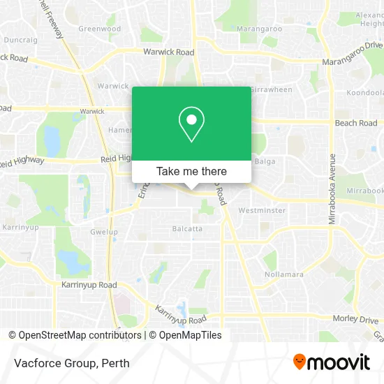 Mapa Vacforce Group