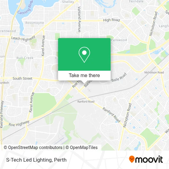 S-Tech Led Lighting map