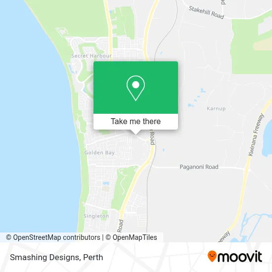 Smashing Designs map