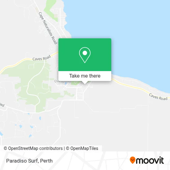 Mapa Paradiso Surf