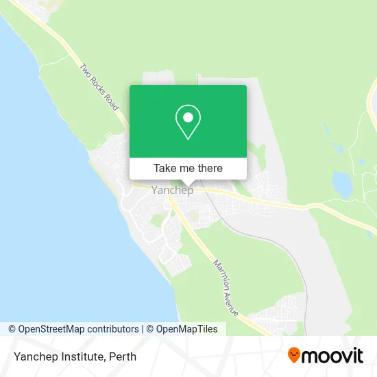 Mapa Yanchep Institute
