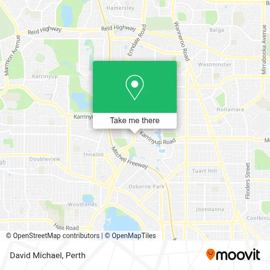 Mapa David Michael