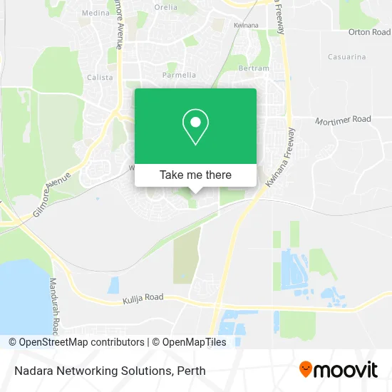 Mapa Nadara Networking Solutions