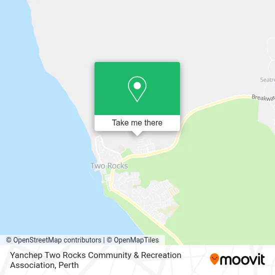 Mapa Yanchep Two Rocks Community & Recreation  Association