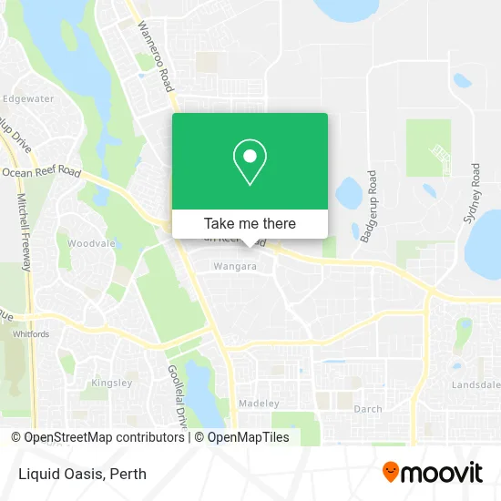 Mapa Liquid Oasis