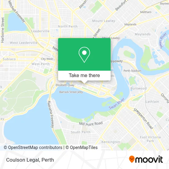 Mapa Coulson Legal