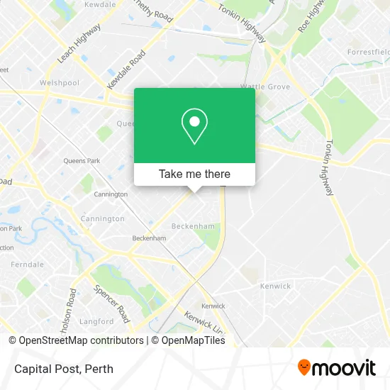 Mapa Capital Post