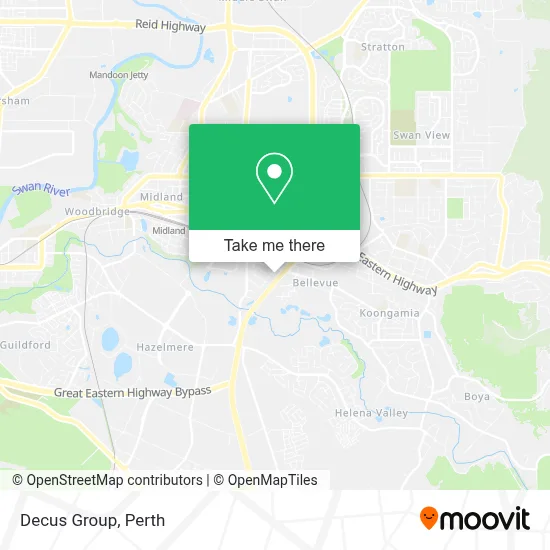 Decus Group map