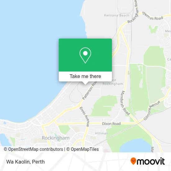 Mapa Wa Kaolin