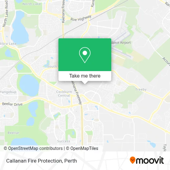 Callanan Fire Protection map