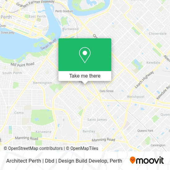 Architect Perth | Dbd | Design Build Develop map