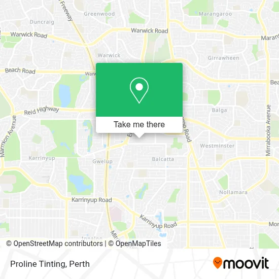 Mapa Proline Tinting