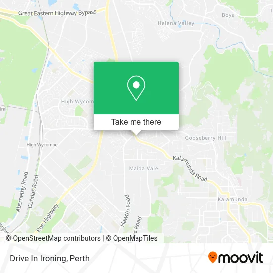 Mapa Drive In Ironing
