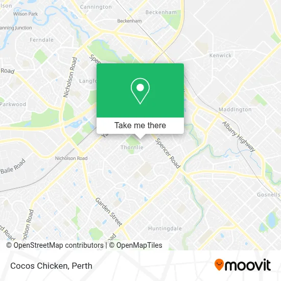 Mapa Cocos Chicken