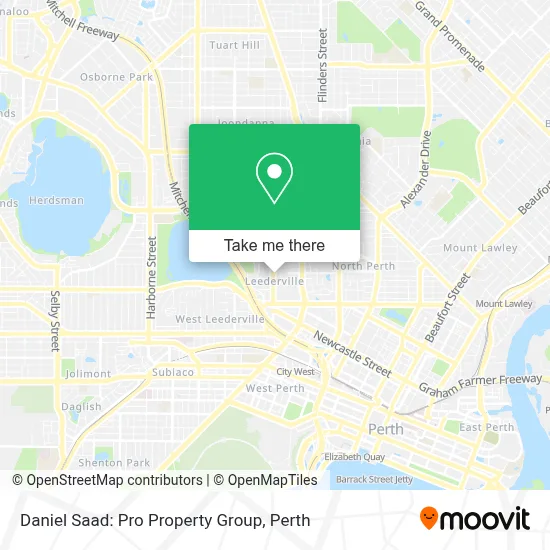 Mapa Daniel Saad: Pro Property Group