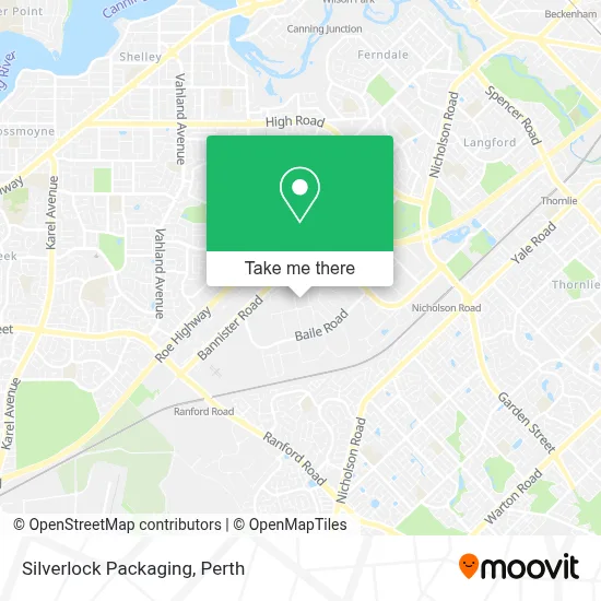 Silverlock Packaging map