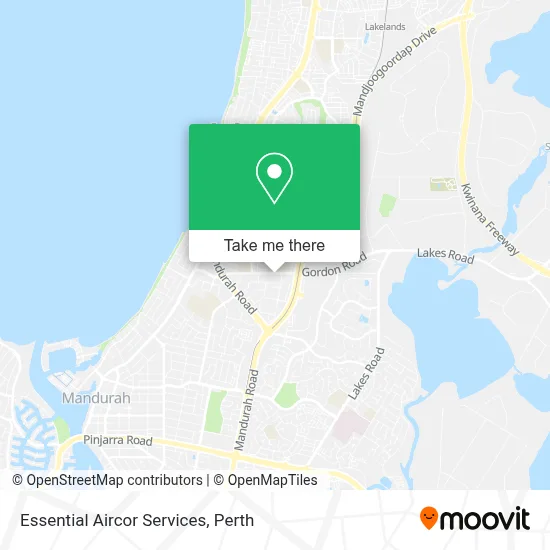 Mapa Essential Aircor Services