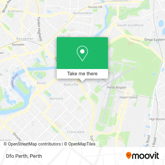 Mapa Dfo Perth