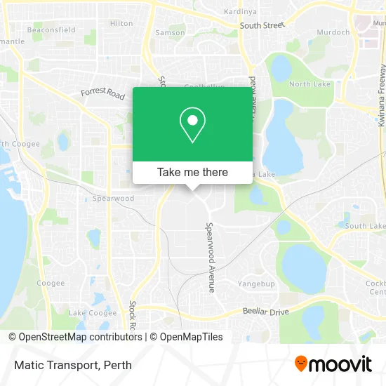 Mapa Matic Transport