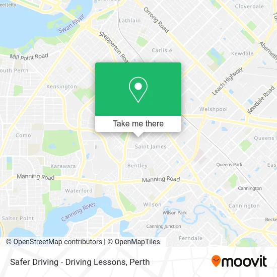 Mapa Safer Driving - Driving Lessons