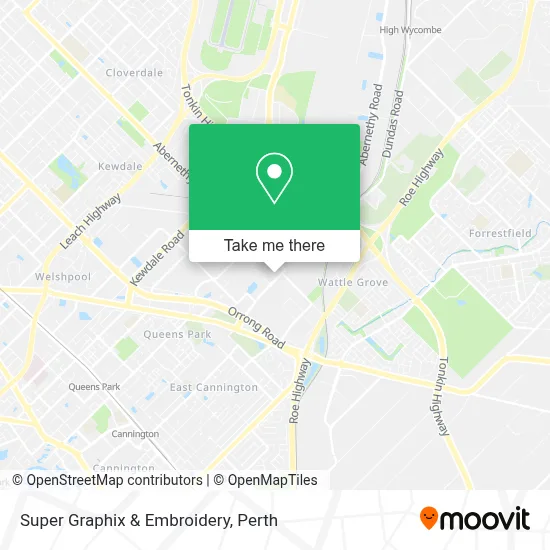 Mapa Super Graphix & Embroidery