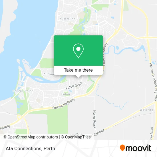 Ata Connections map