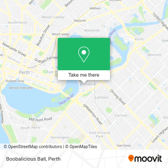 Mapa Boobalicious Ball