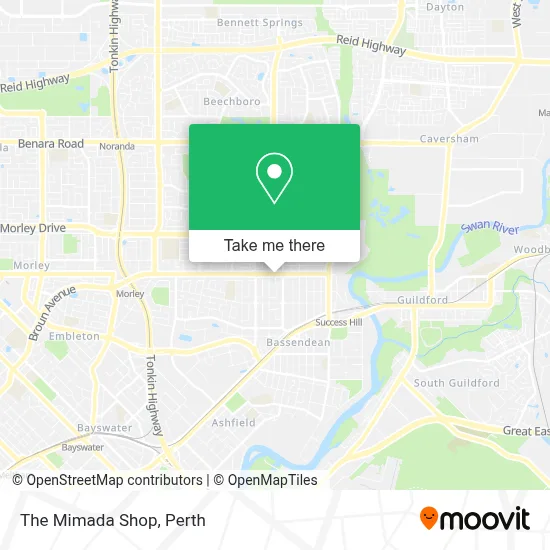 Mapa The Mimada Shop