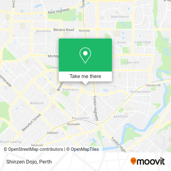 Mapa Shinzen Dojo